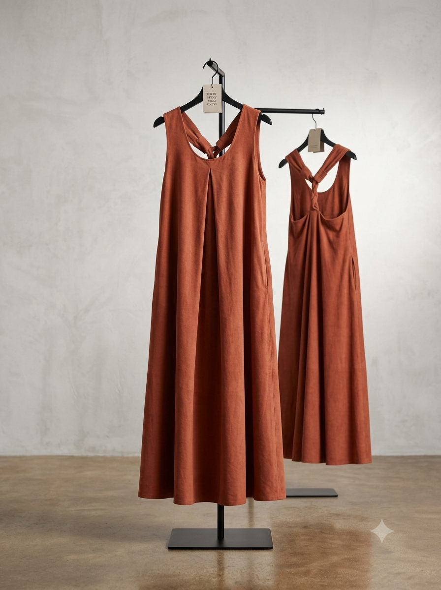 Kleid Terrakotta