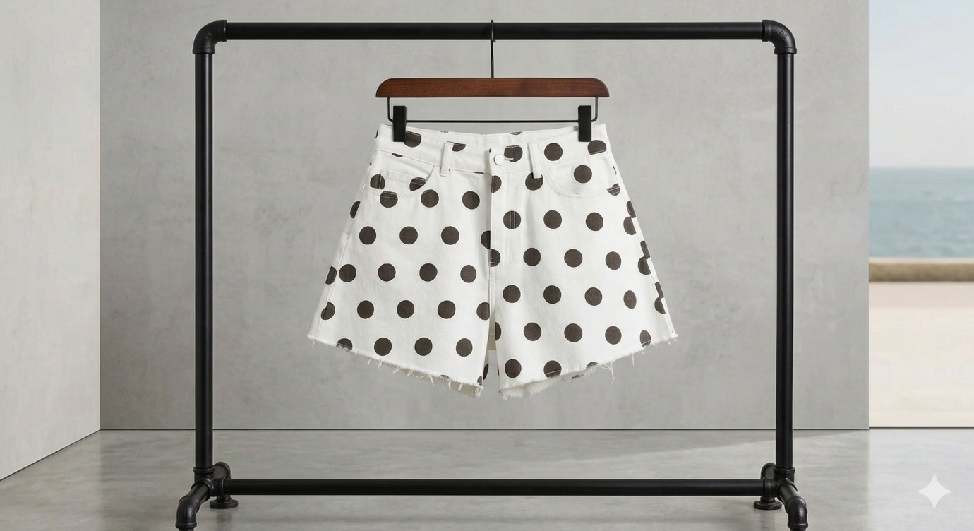 Kurze Hose/punkte