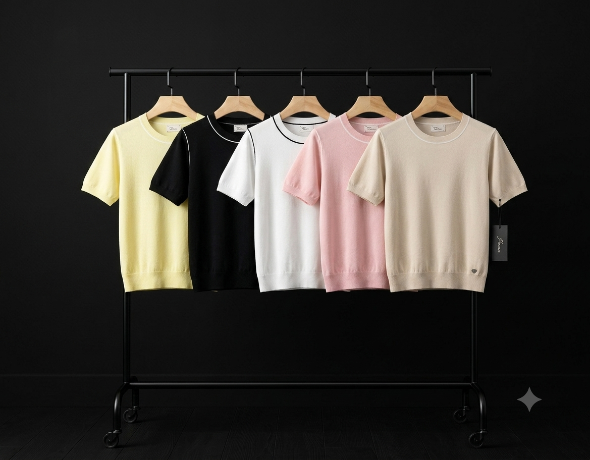 Kurzarmshirt/linien