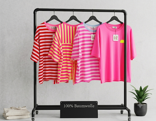 Oversize Shirt mit Schleife