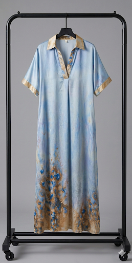Pfauenkleid