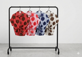 Bluse/kurzarm/Punkte