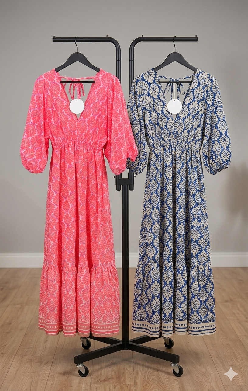 Kleid Bunt