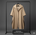 Trenchcoat ungefüttert/lang
