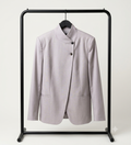 Nadelstreifen Blazer lang