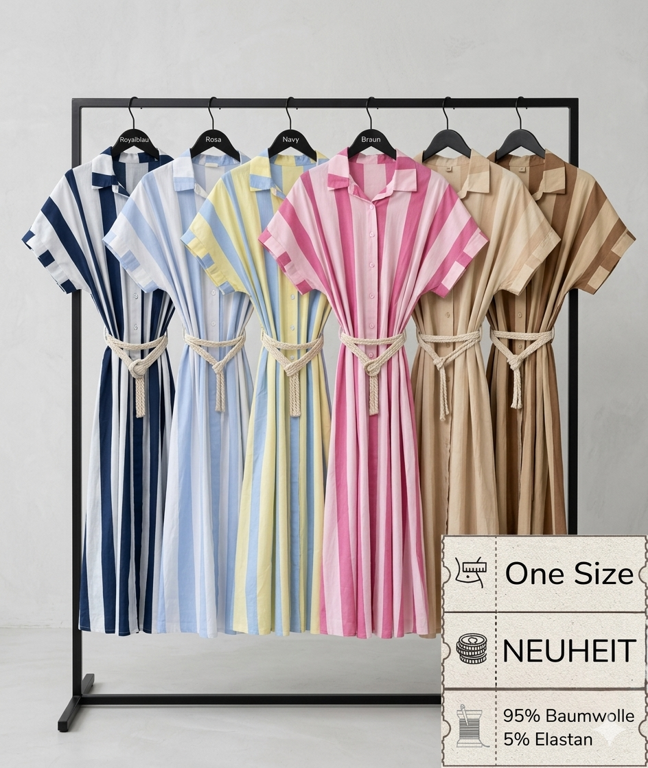 Streifenkleid