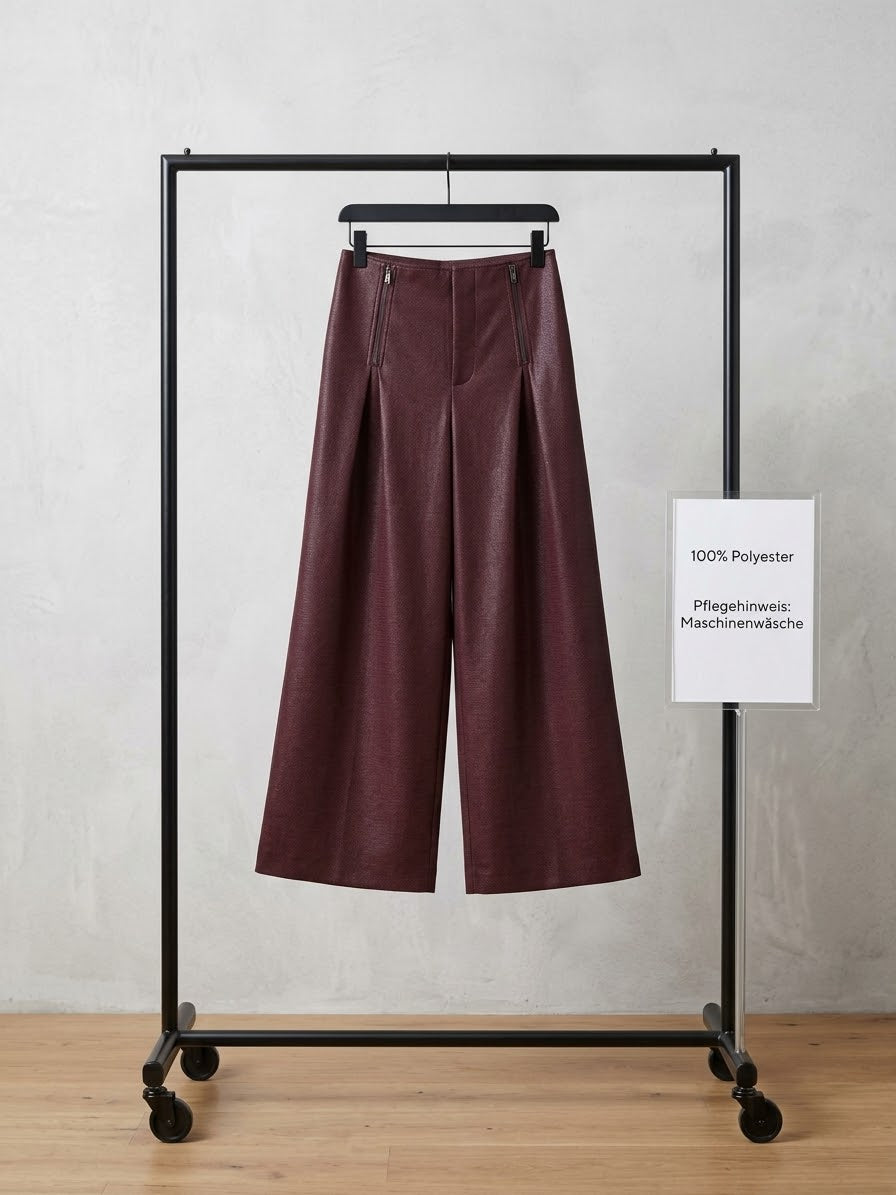 KunstlederstoffHose