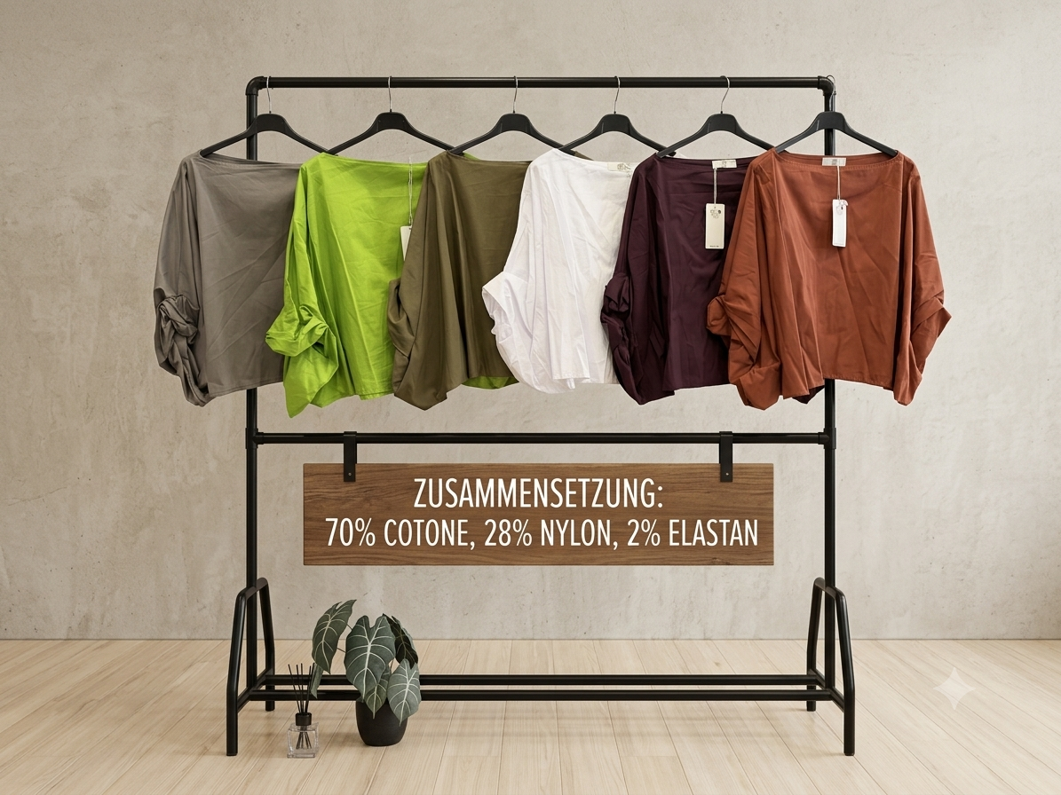 Bluse weite Arme kurz