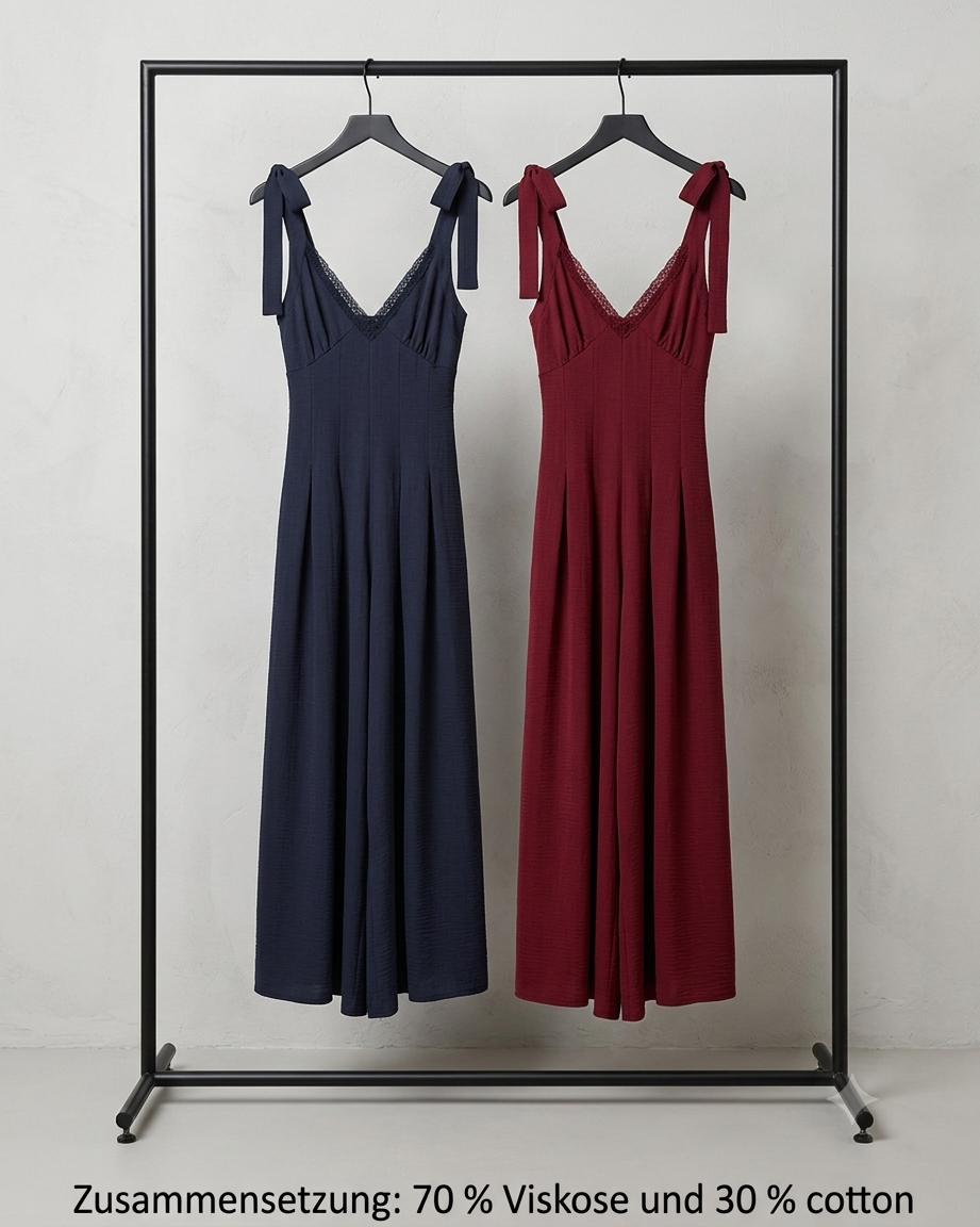 Kleid schleifen oben