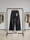 Luminajeans weites Bein