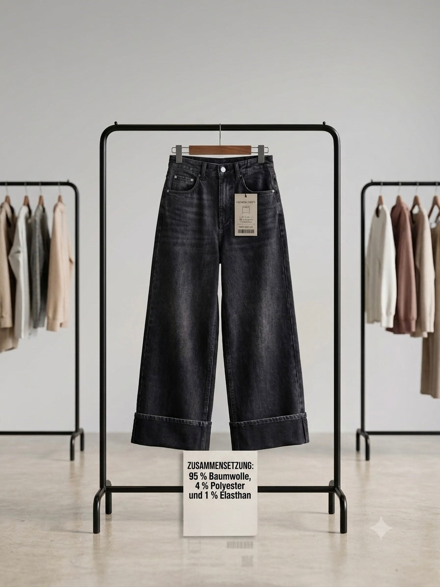 Luminajeans weites Bein