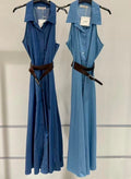 Jeansoptik Kleid