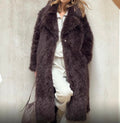 Fakefur Mantel