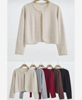 Strickjacke/geflochten