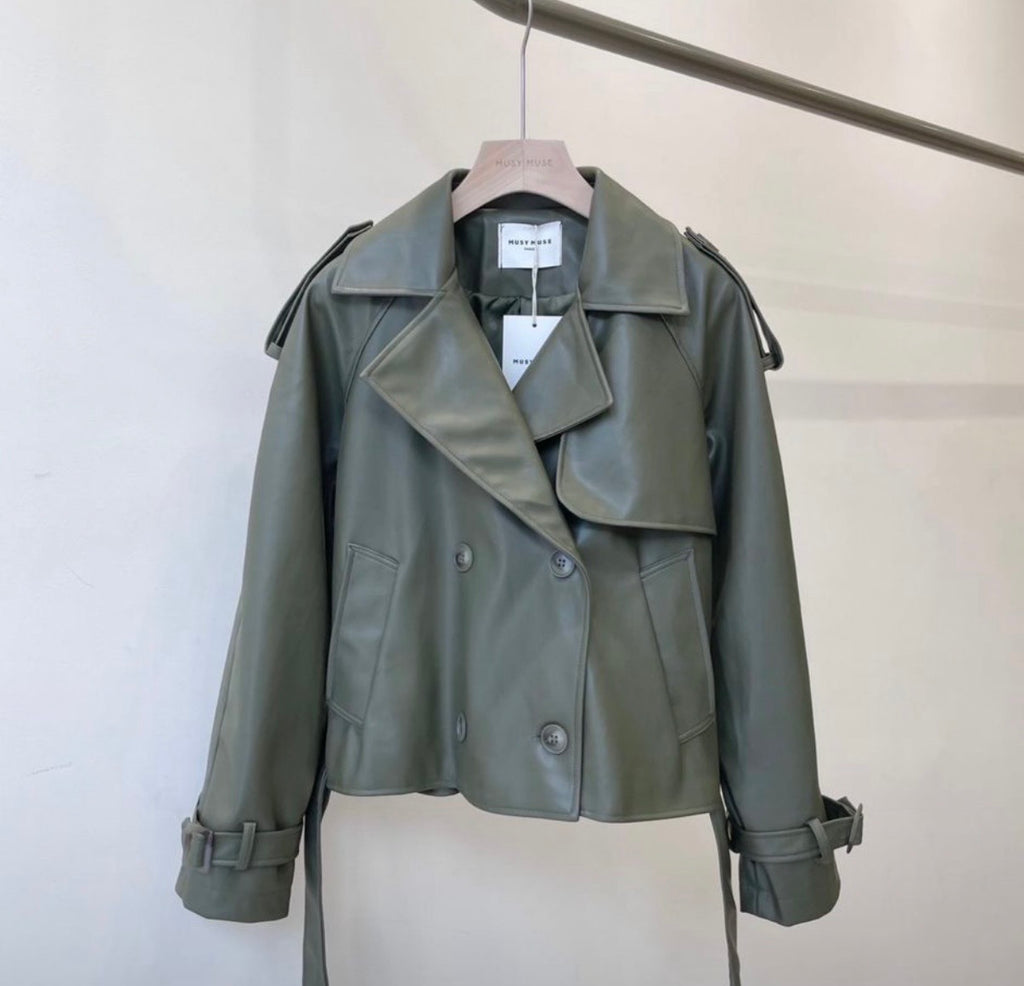 Lederjacke