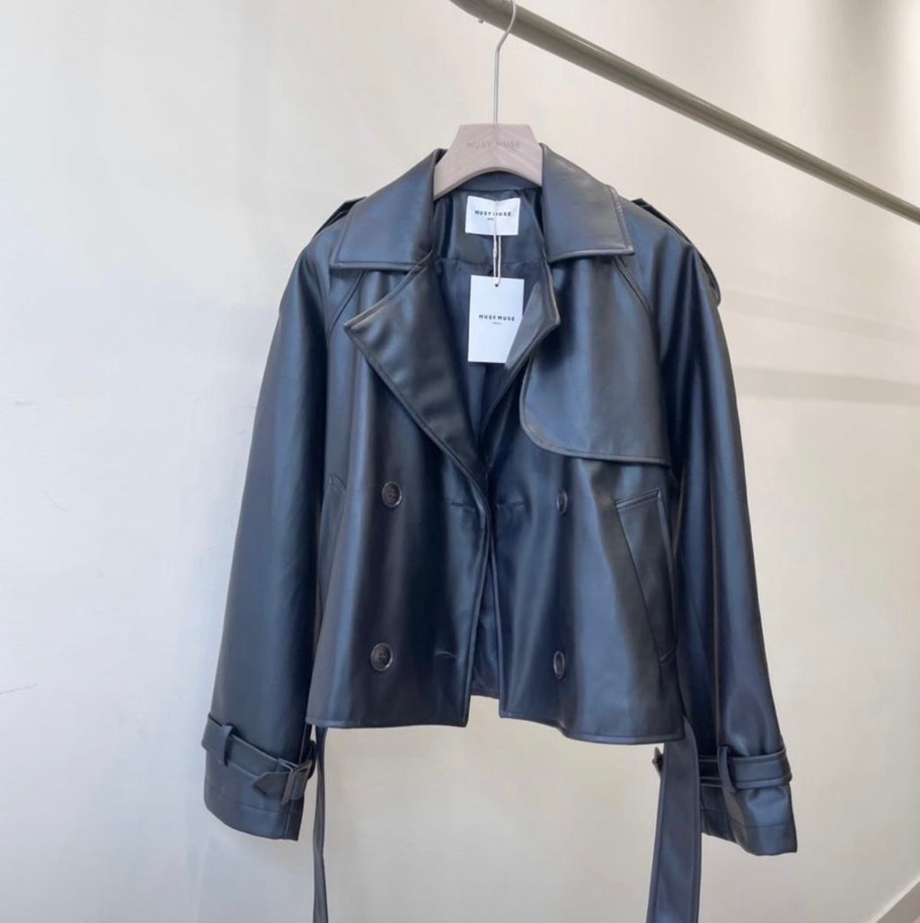 Lederjacke