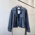 Lederjacke
