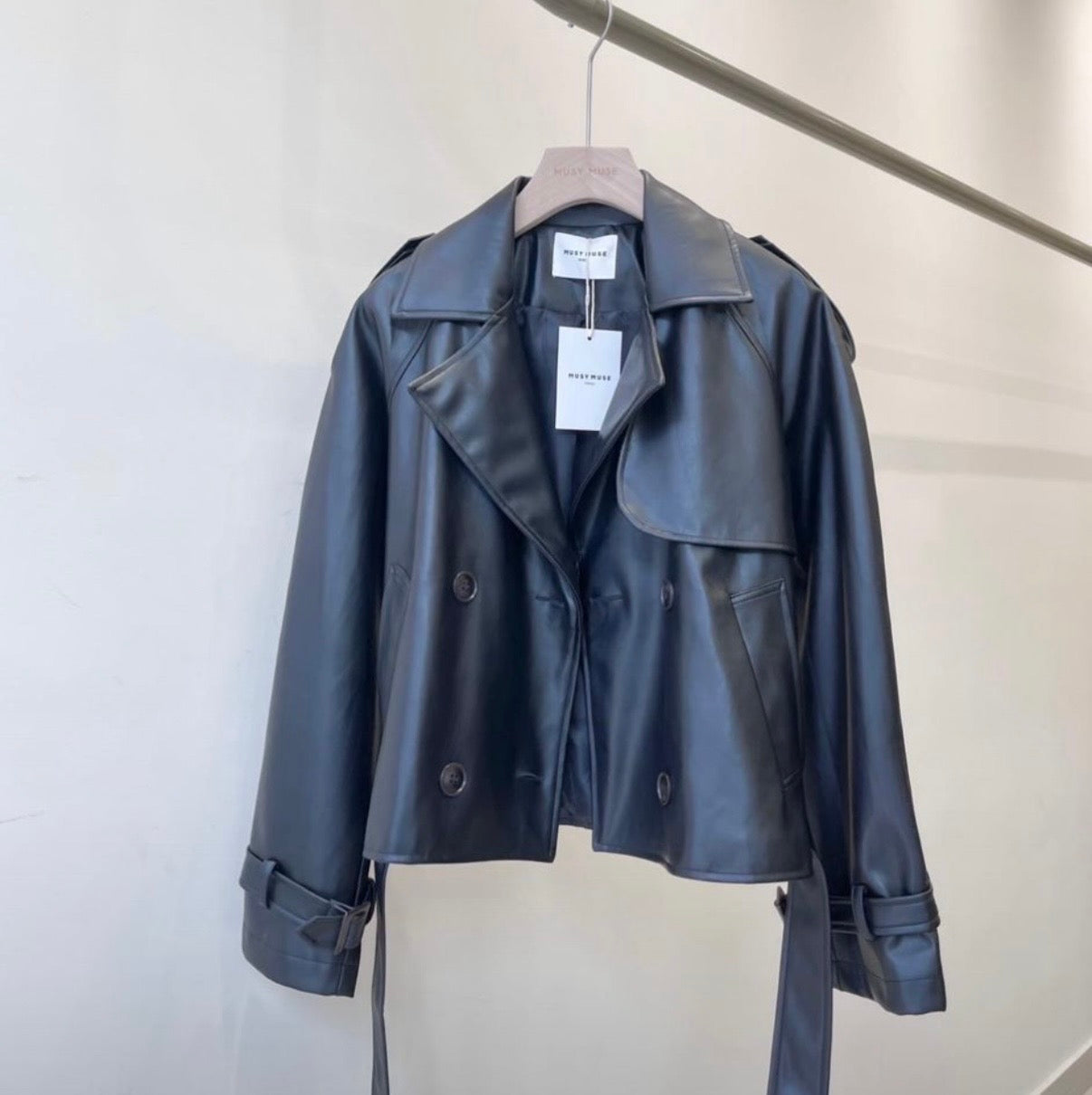 Lederjacke