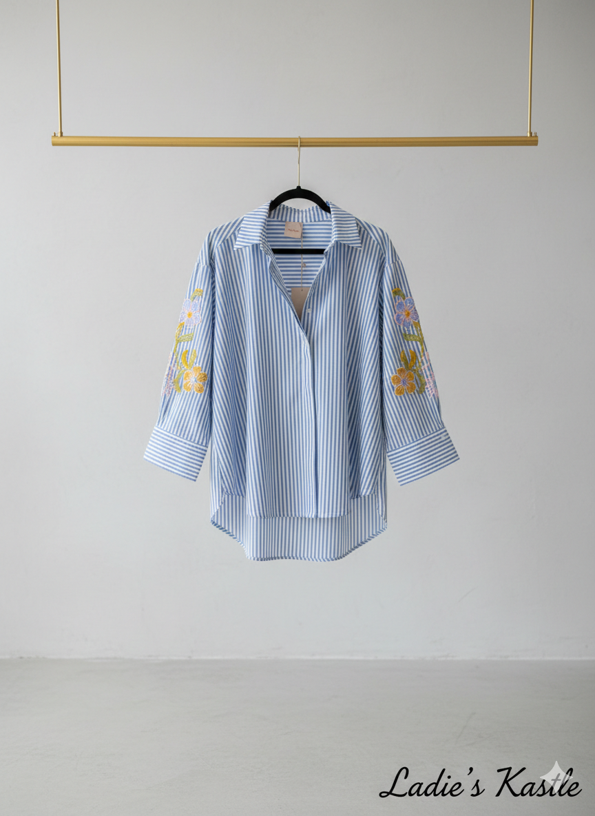 Bluse/gestreift