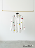 Bluse/cherry/citron