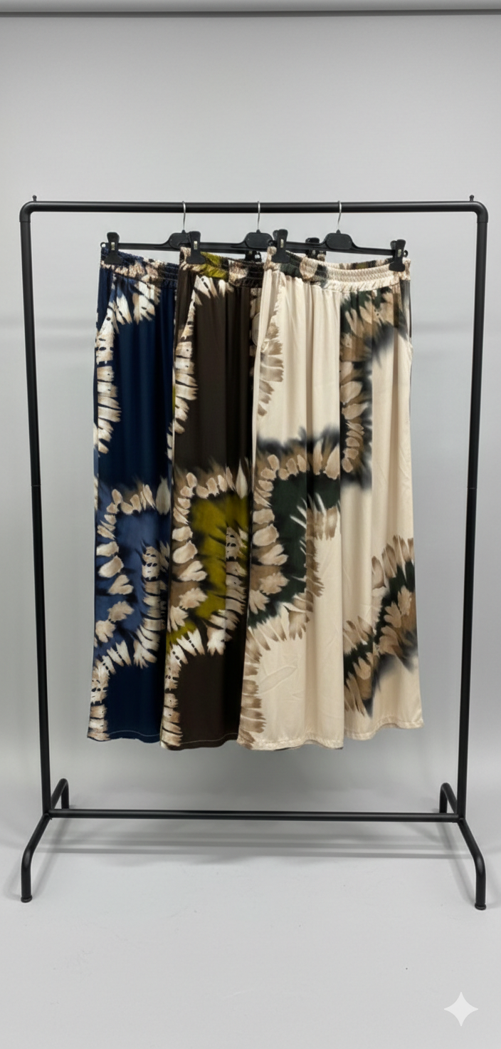 Hose/satin/bemustert