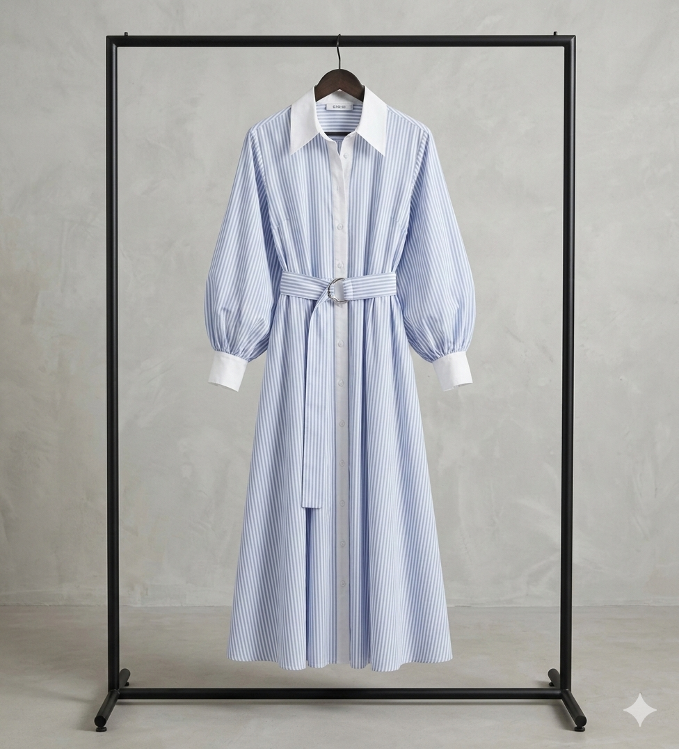 Kleid/gestreift