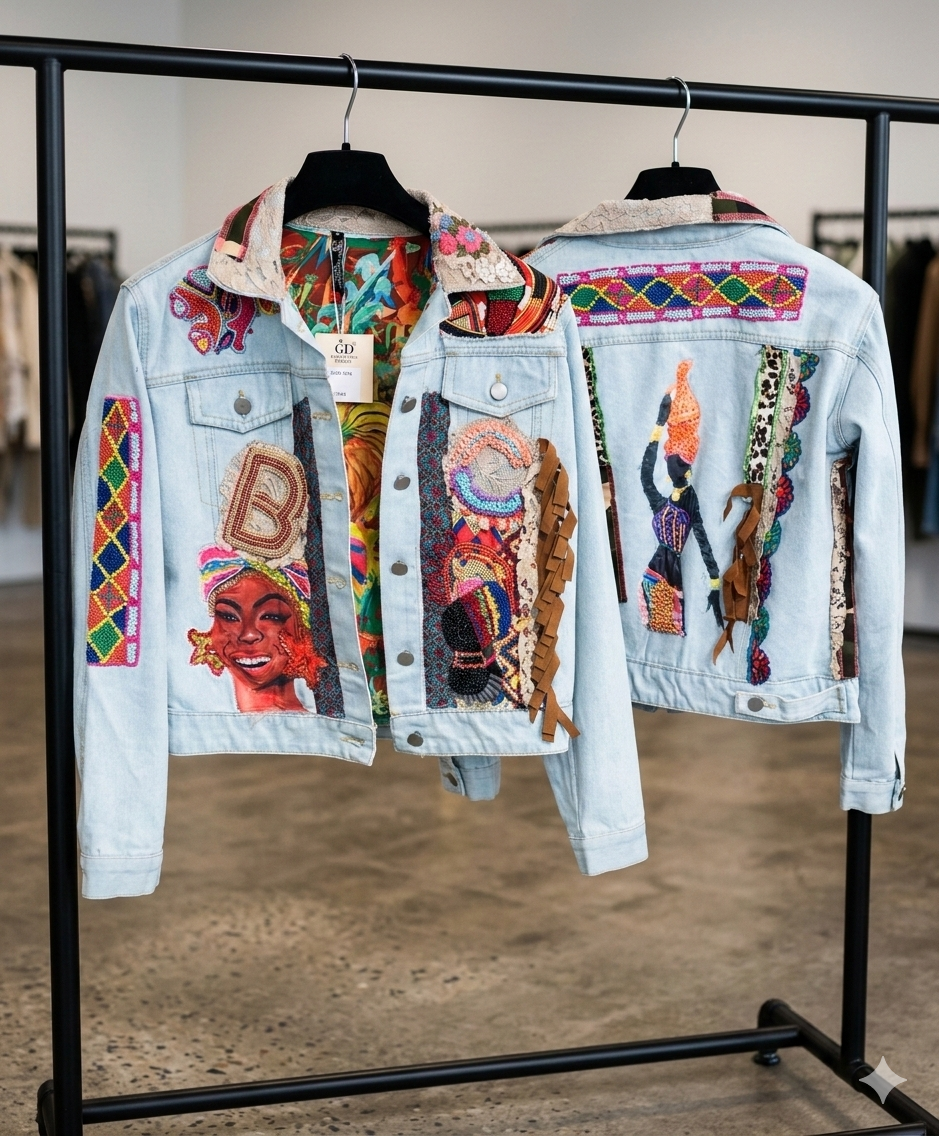 Jeansjacke/Afrika