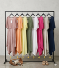 Kleid mit Netzarmshirt