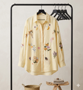Bluse Buntbestickt