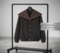 Browncollarjacke