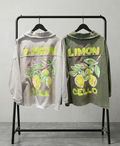 Handbemalte Limoncello Jacke