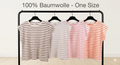 Schmalgestreiftes Kurarmshirt
