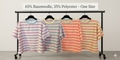 Breitgestreiftes T-Shirt