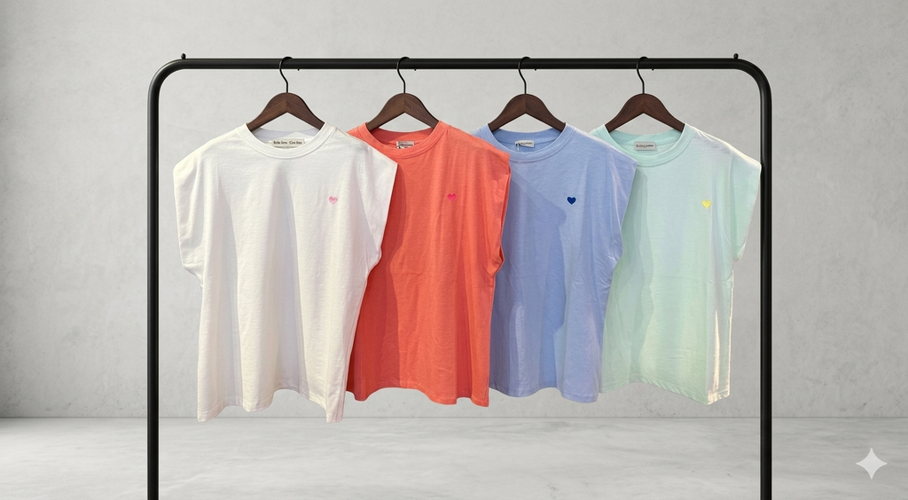 Mini Herz T-Shirt